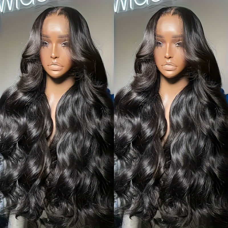 Bye Bye Knots Wig Glueless Wigs Human Hair Pre Plucked Pre Cut 6x4 HD Lace Closure Wigs Human Hair Body Wave Lace Front Wigs Human Hair For Women Put On And Go Wig 180%