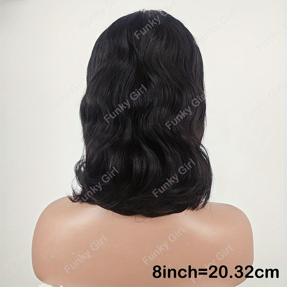 Body Wave Bob Wig 13x4 Transparent Lace Frontal Wig Brazilian Human Hair Wigs Remy Hair Body Wave Short Bob 13x4 Lace Front Wig 150%