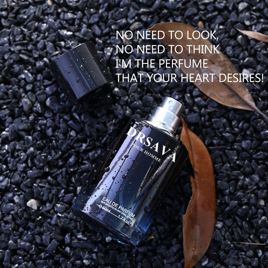 50ml x 2pcs - Intensely Invigorating Mens Fougere Eau De Parfum - Timeless, Long-lasting Fragrance with Lush Fougere Notes - Ideal for Dating, Daily Wear & Unforgettable Gifting