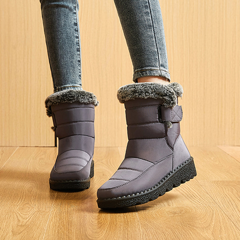 Winter Boots for Women New Long Plush Snow Boots Woman Platform Ankle Boots Warm Shoes