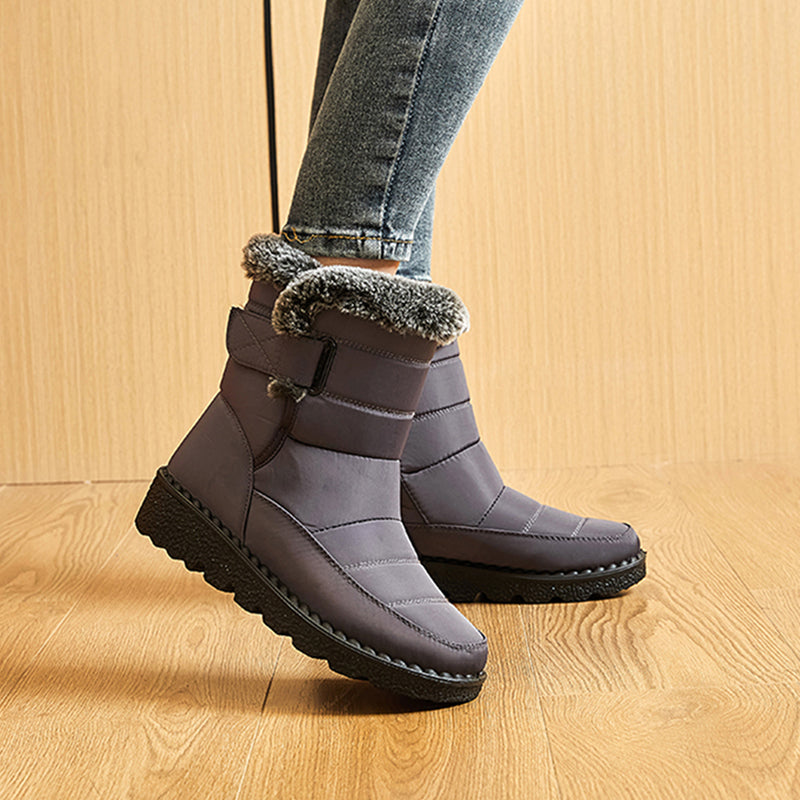 Winter Boots for Women New Long Plush Snow Boots Woman Platform Ankle Boots Warm Shoes