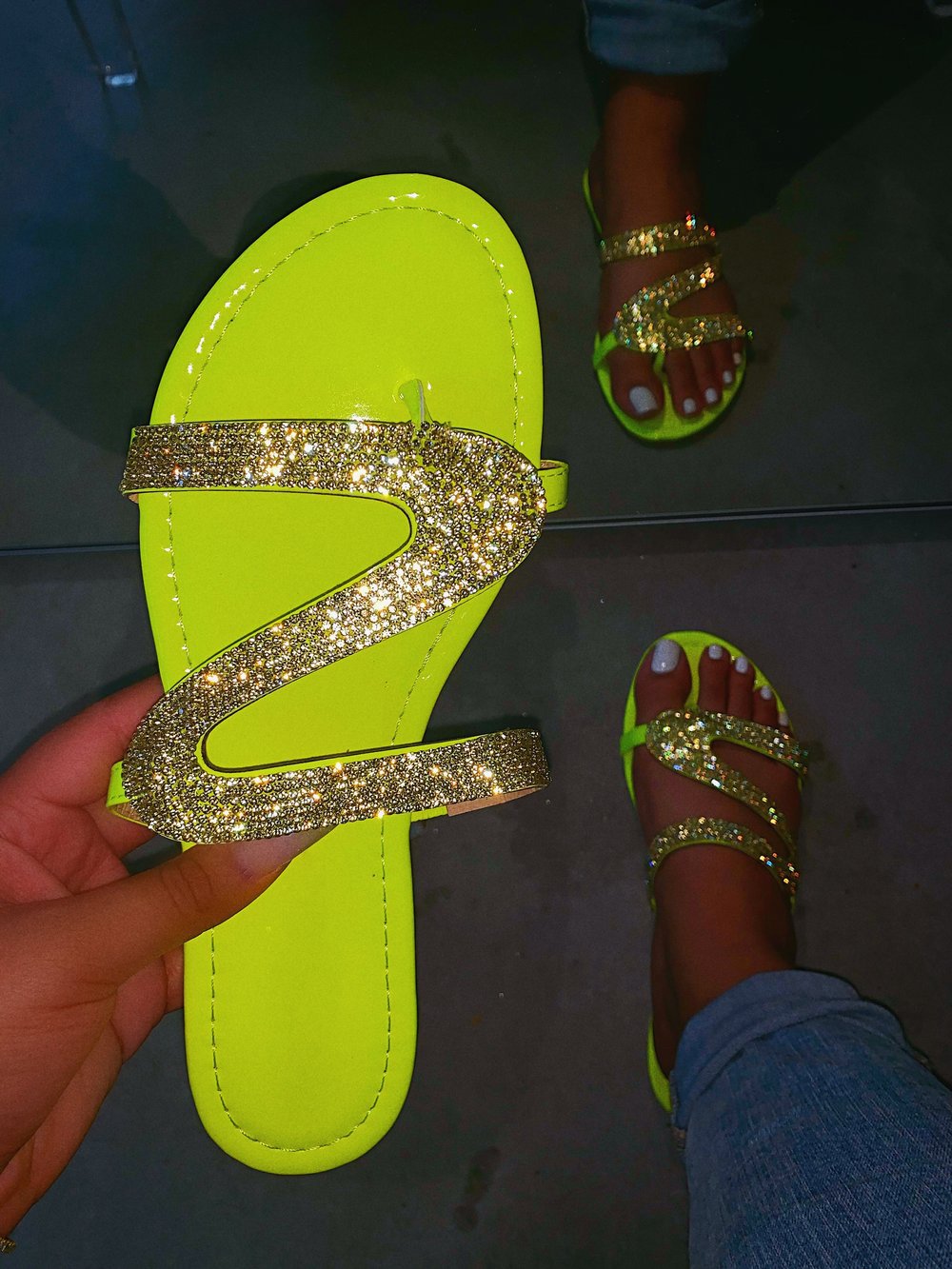 Women Summer Flat Bling Slippers Transparent Soft Jelly Shoes Female Flip Flops Sandals Outdoor Beach Ladies Slides Plus Size
