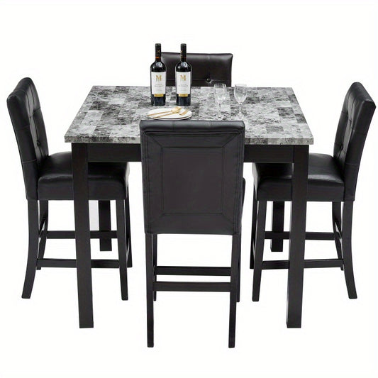 Nordic  Square Dining Table and chair