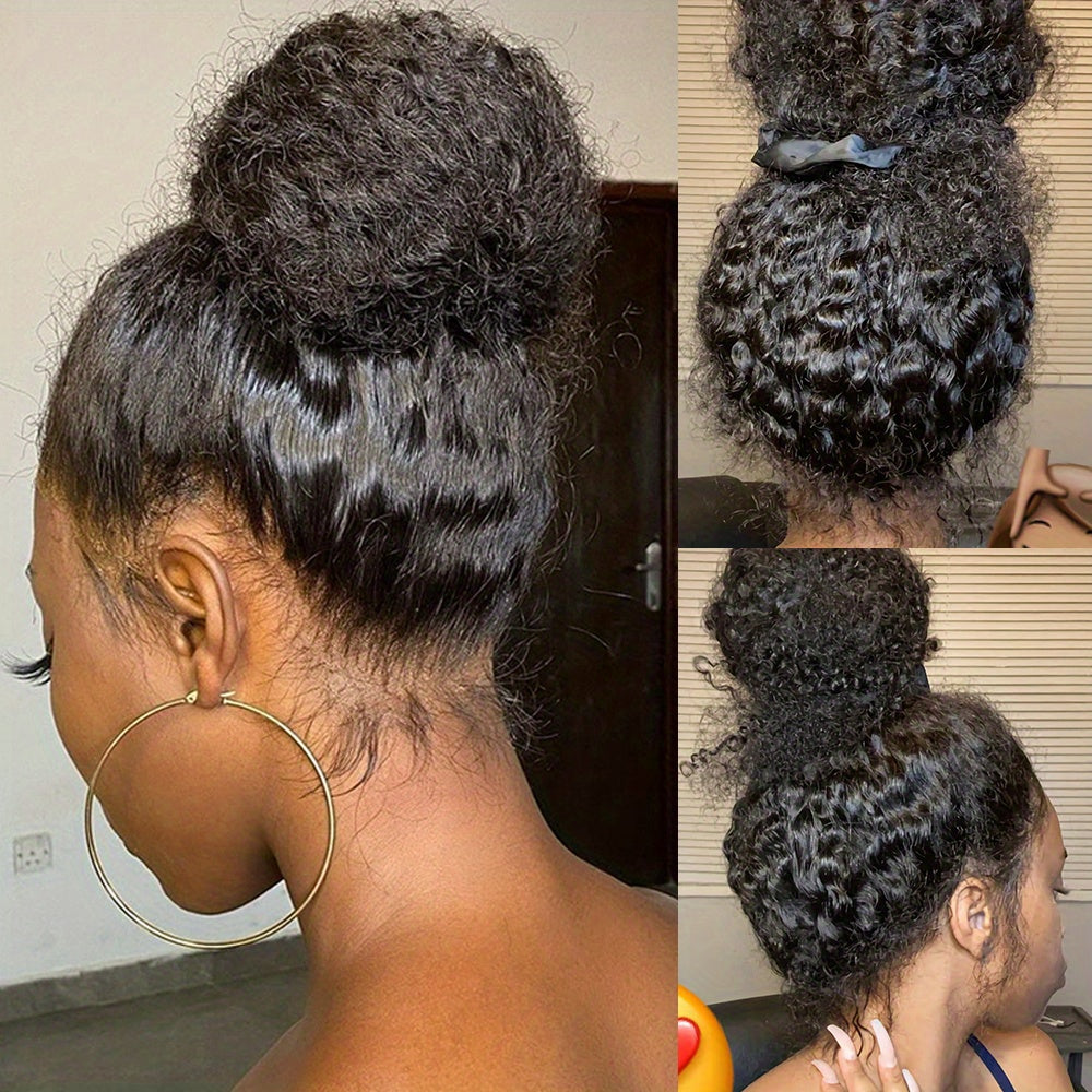 40 Inch Transparent Deep Wave HD Lace Frontal Wig Glueless Wig Human Hair Brazilian 360 Full Lace Wig Water Wave Curly HD Lace Front Wigs PrePlucked