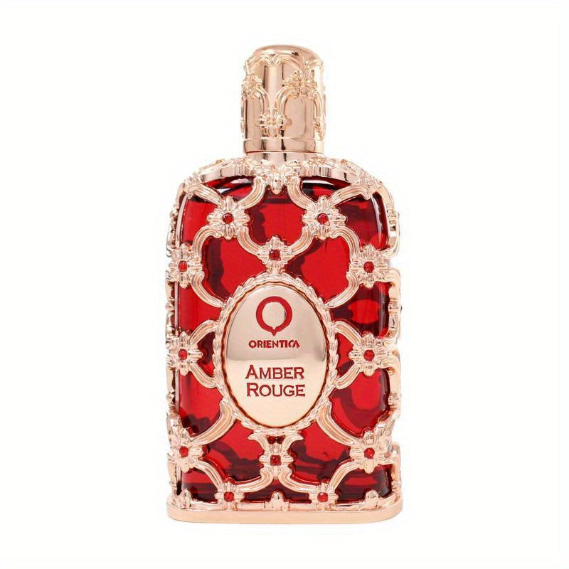 Amber Rouge 80ml/ 2.7Fl.oz Eau de Parfum Spray Luxurious Unisex Fragrance with Amber and Seaweed by Orientica