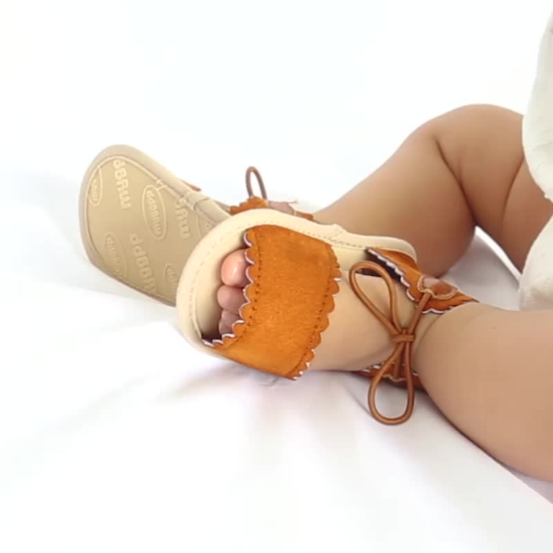 Adorable & Lightweight Baby Girl Sandals: Open-Toe, Easy Fasten Crib Shoes Perfect for First Walkers – Spring/Summer Ready