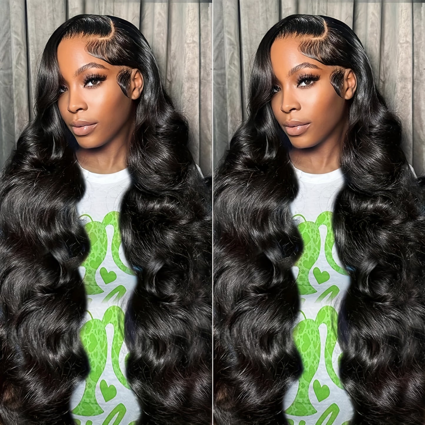 360 Lace Front Wigs Pre Plucked 150% Density Human Hair 360 HD Lace Frontal Wigs Body Wave Wig For Women With Baby Hair Natural Color (16-34 Inch, Natural Color)