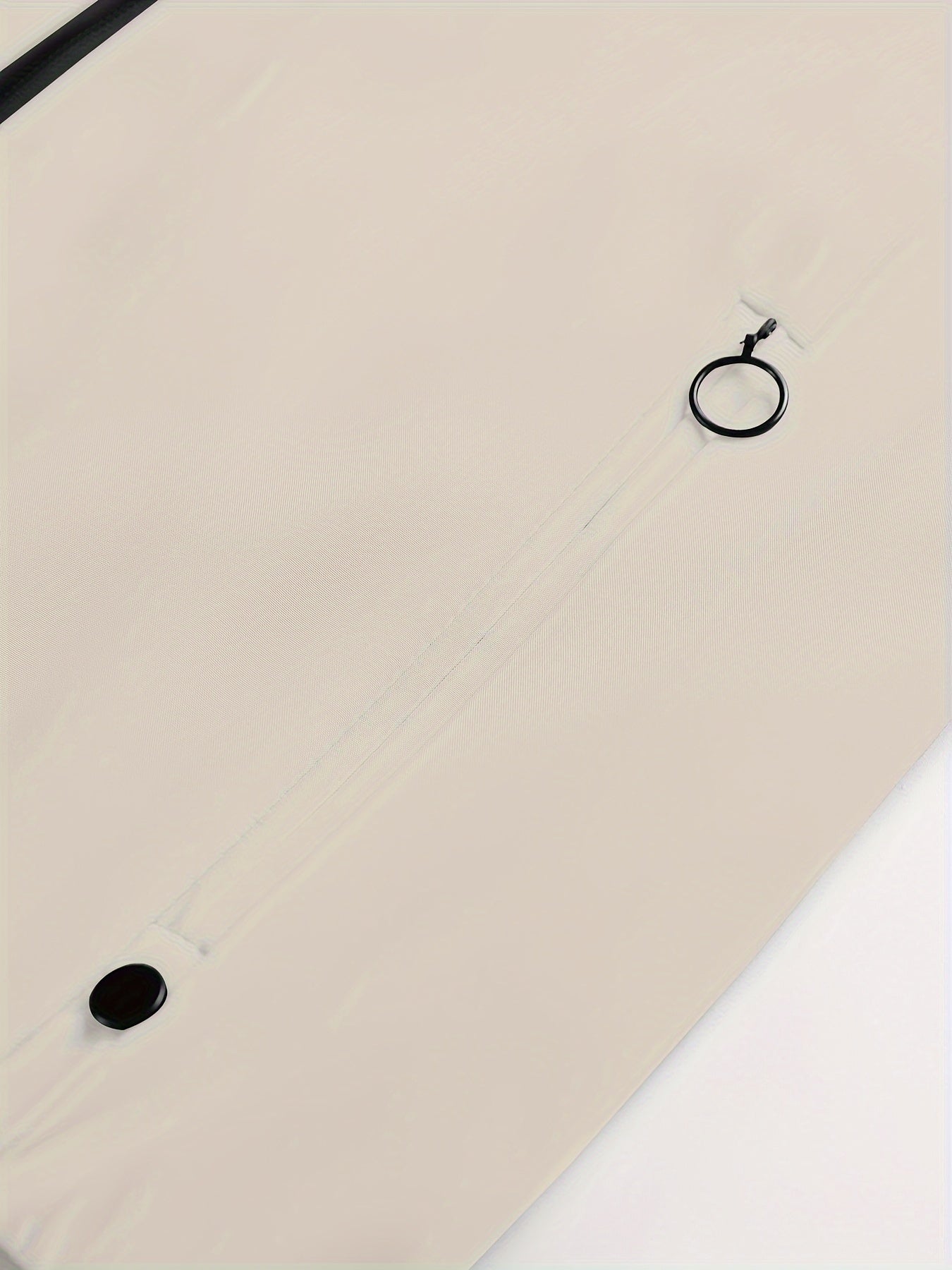 Windproof Slim Fit Long-sleeved Jacket - Casual Stand Collar Zippered Top - Suitable For Spring And Autumn