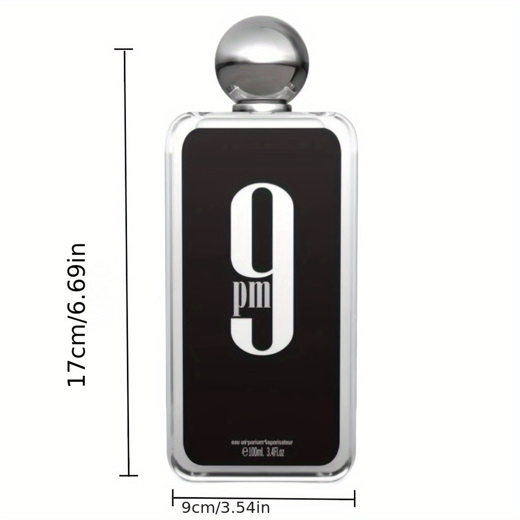 Afnan 9pm for for Women and Men Eau de Parfum Spray, 3.4 Ounce Perfume Fragrance Cologne