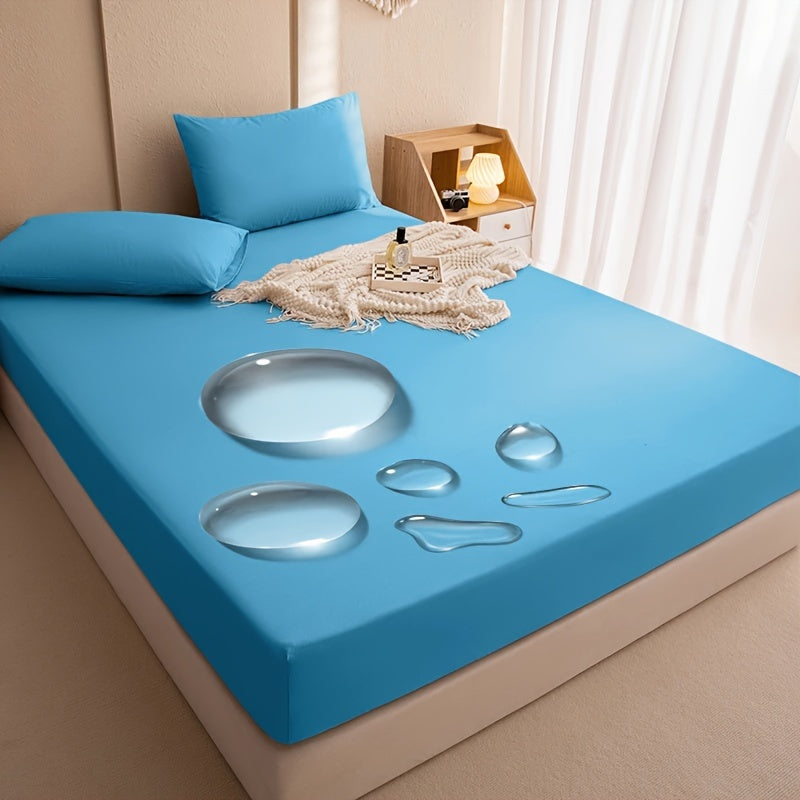 2-pack Waterproof Urine-proof Fitted Sheet, Anti-slip and Dust-proof Mattress Protector, Deep Pocket Elastic Fitted Sheet Protector, Sofa Cover, Single Bed Cover, Double Bed Sheet, Waterproof and Moisture-proof Mattress Prote