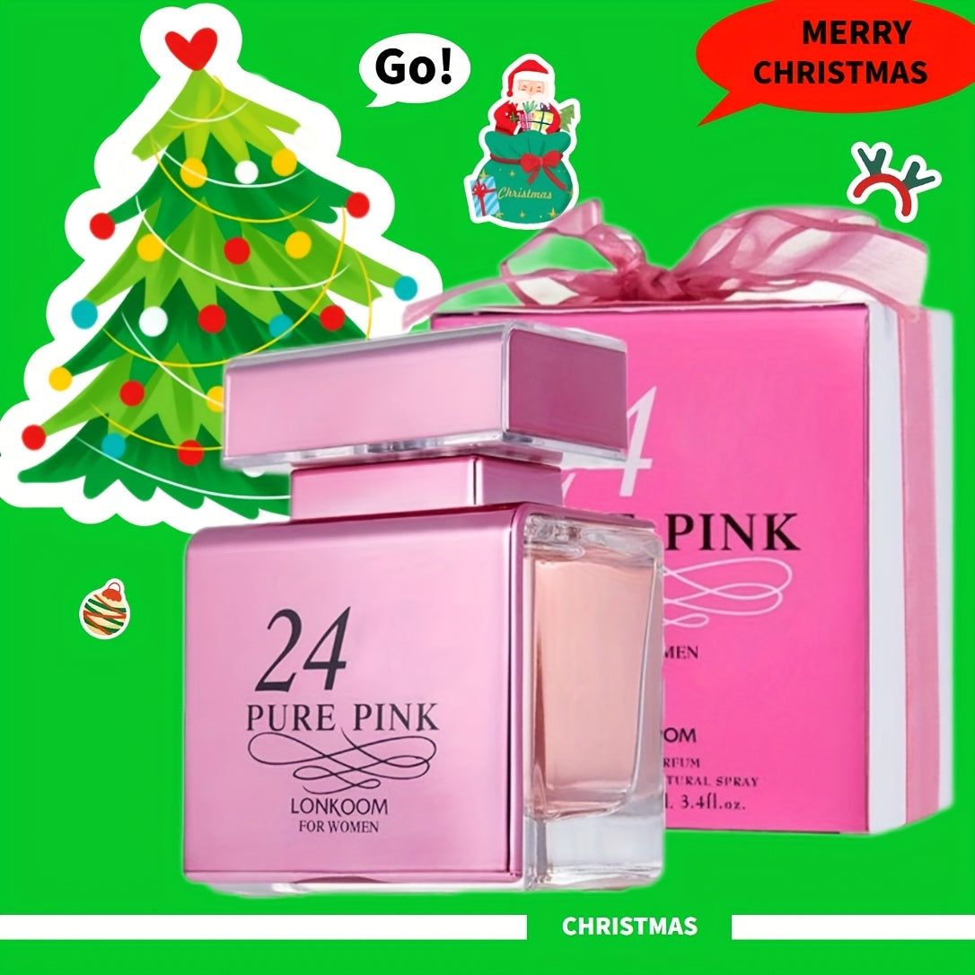 3.38oz Eau De Parfum Perfume For Women, Refreshing And Long Lasting Fragrance With Floral Fruity Notes, For Dating And Daily Life, A Perfect Gift For Her