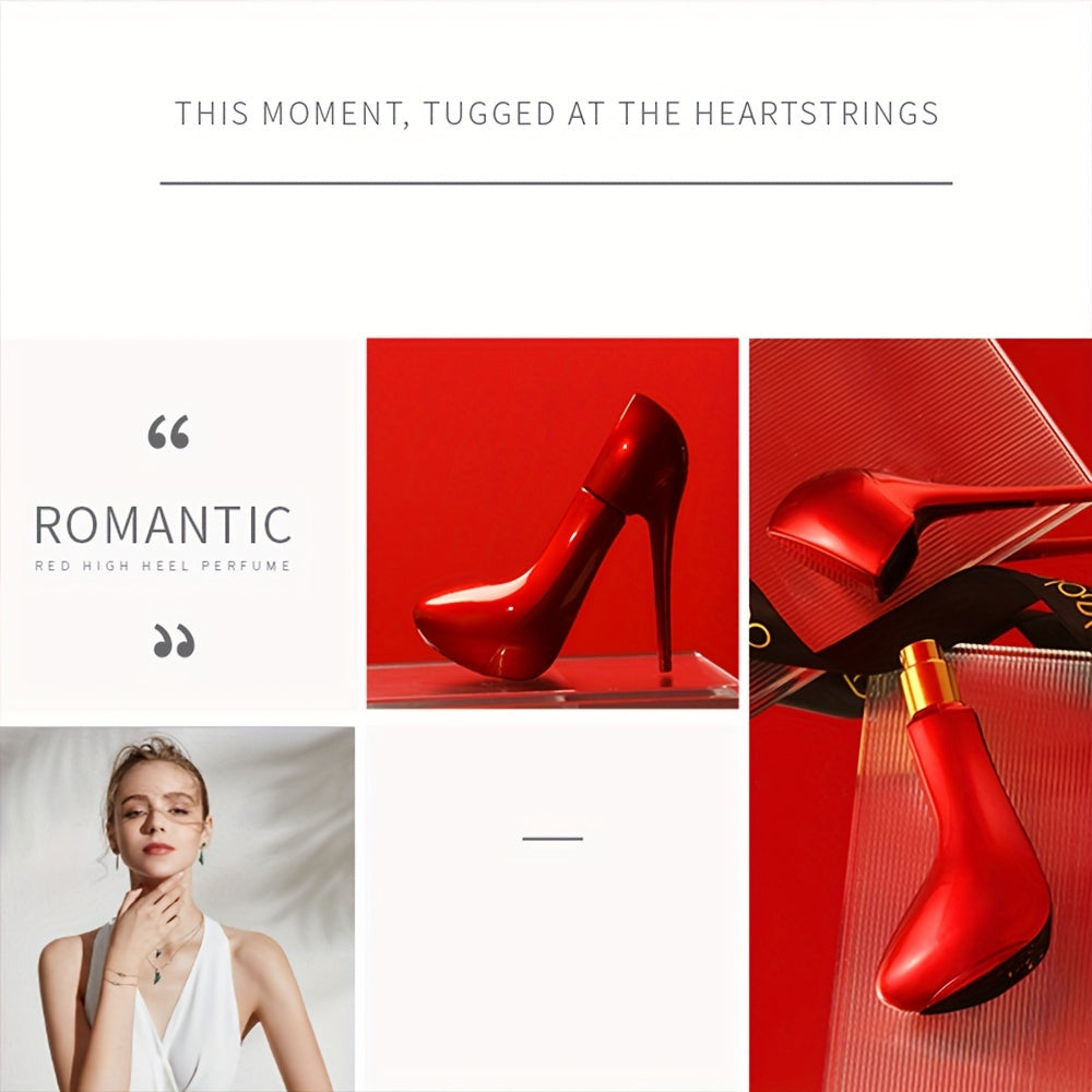 High Heel Styling Perfume Eau De Parfum Spray Orchid Violet Natural Fragrance Parfum Lasting And Charming Personal Perfume For Women And Girls 30ML