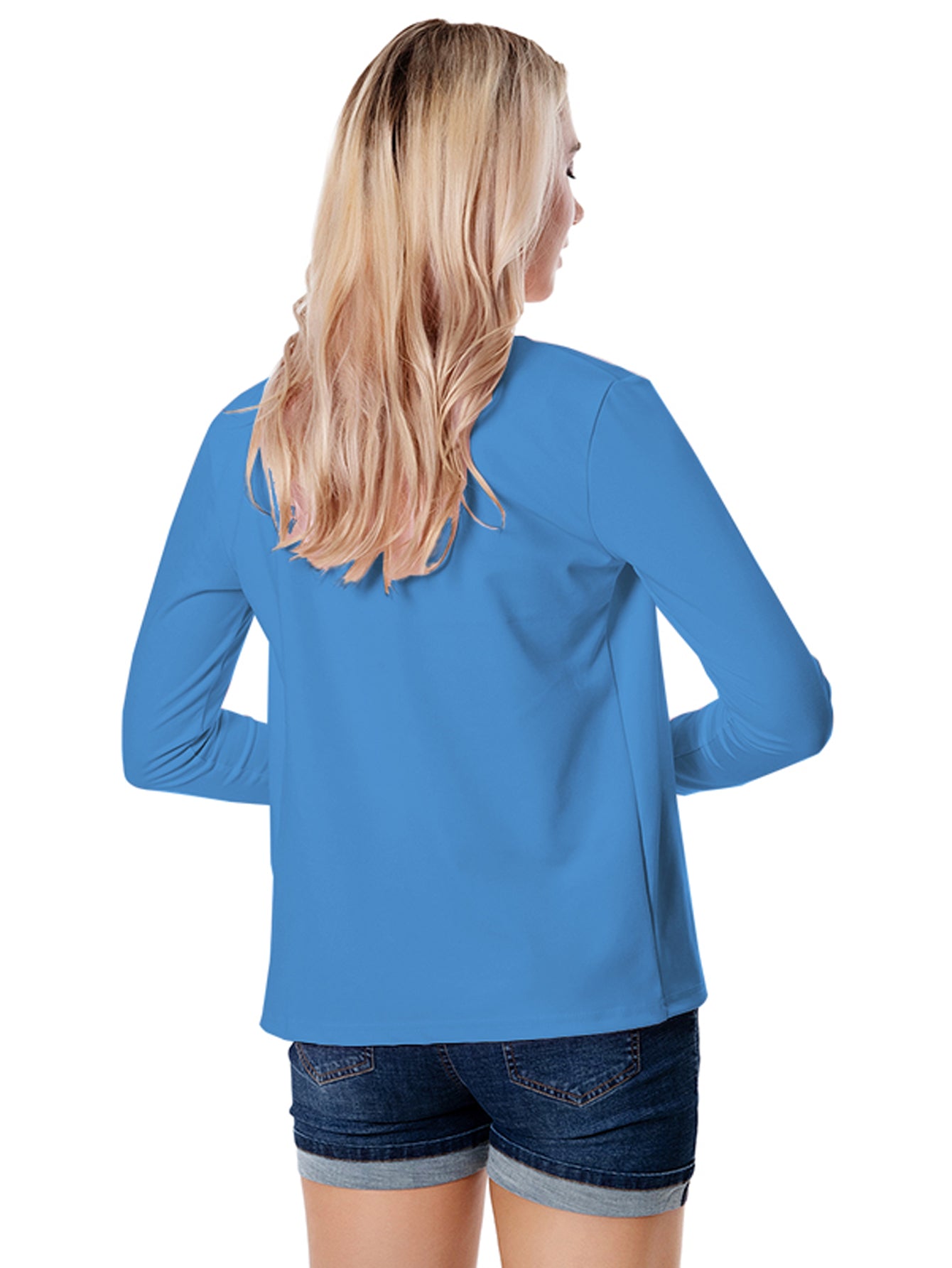 Women's Elegant Solid Color Long Sleeve Cardigan Jacket - Open Front H-Silhouette Design, Machine Washable All-Season Versatile Sweater for Casual & Formal Wear, Cardigan Sweater, Durable Knitwear