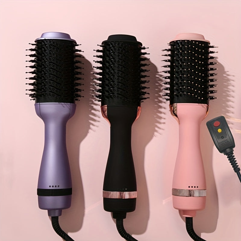 Multifunctional Hot Air Comb Three-in-One Hair Comb Curler Dry and Wet Use Without Damaging Hair Quality