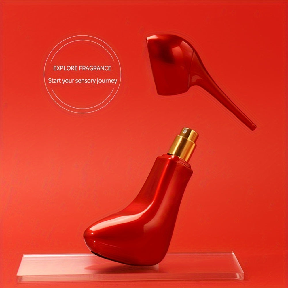 High Heel Styling Perfume Eau De Parfum Spray Orchid Violet Natural Fragrance Parfum Lasting And Charming Personal Perfume For Women And Girls 30ML