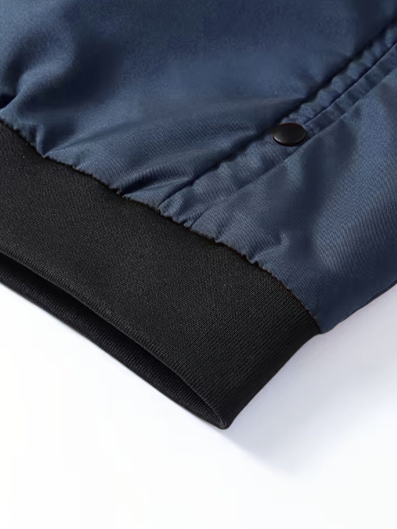 Windproof Slim Fit Long-sleeved Jacket - Casual Stand Collar Zippered Top - Suitable For Spring And Autumn