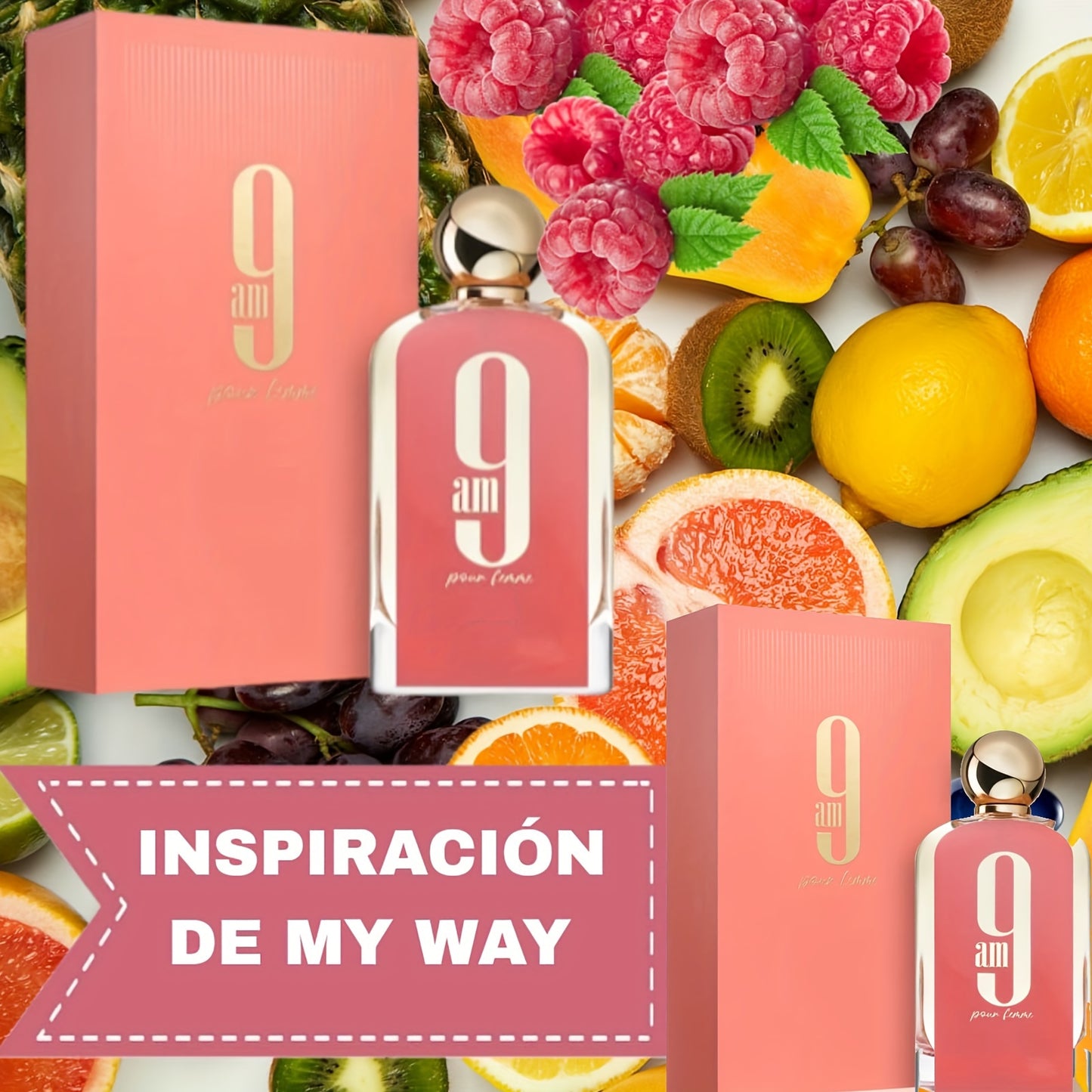 9AM Dive Eau De Parfum Spray, 100ml EDP Floral Cologne Eau De Toilette/ Long-Lasting Fragrance - Hot Perfume LncreaseIntimacy Specially Designed For Women