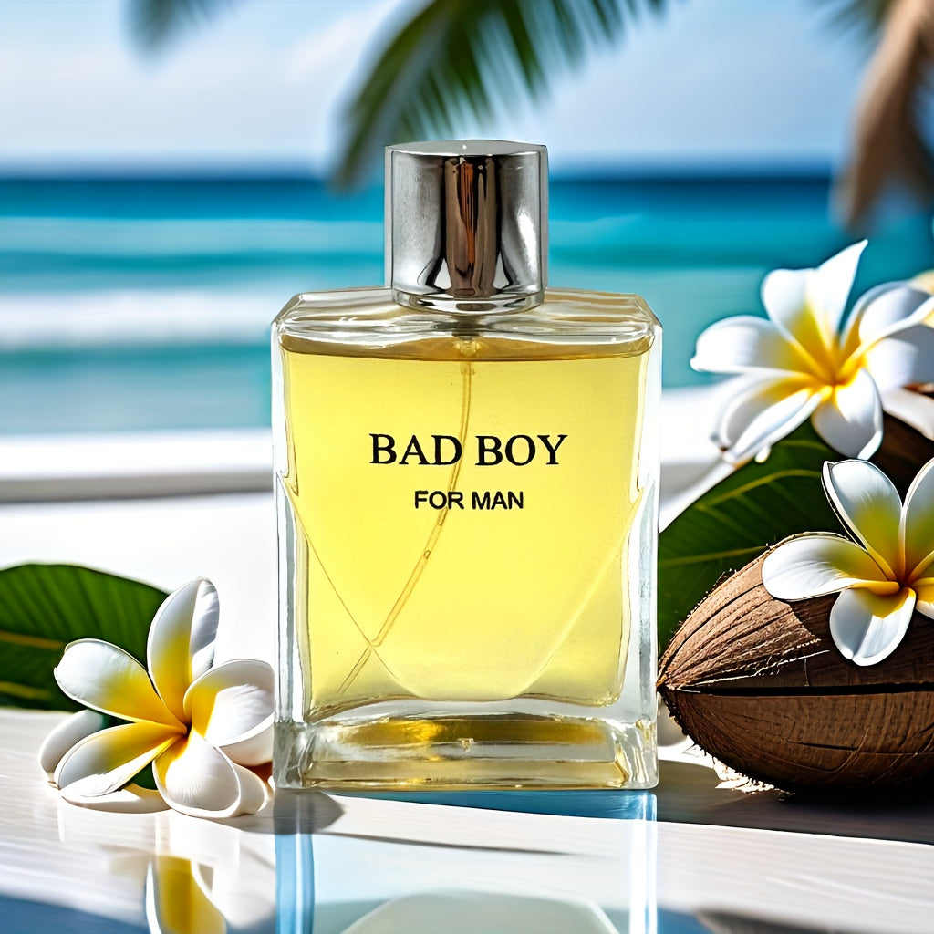 3.4oz Eau De Parfum For Men, Refreshing And Long Lasting Fragrance With Spicy Woody Notes, Perfume For Dating And Daily Life, A Perfect Gift For Him
