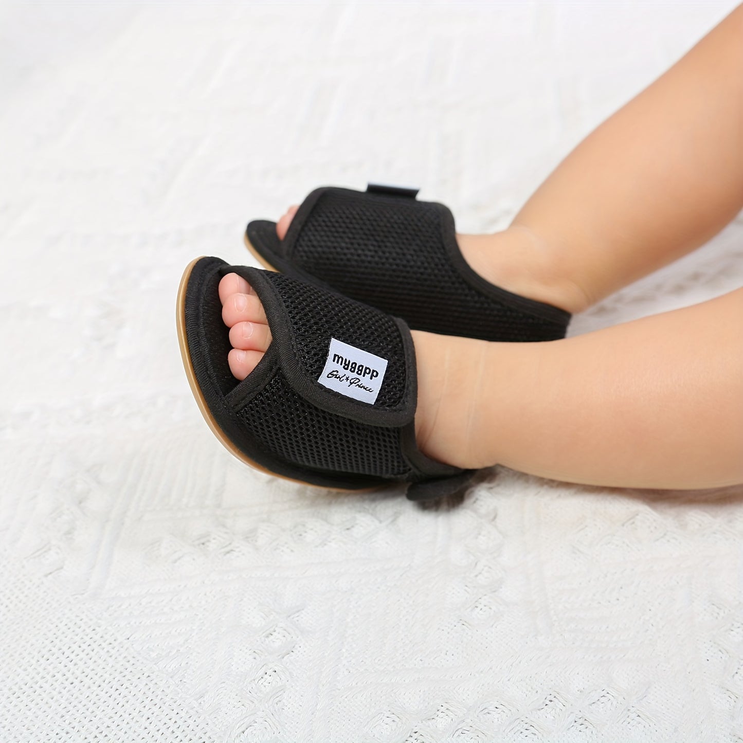 Baby Girls Boys Mesh Breathable Sandals New Soft Crib Shoes First Walker Shoes Beach Shoes For Newborn Infant, Spring And Summer