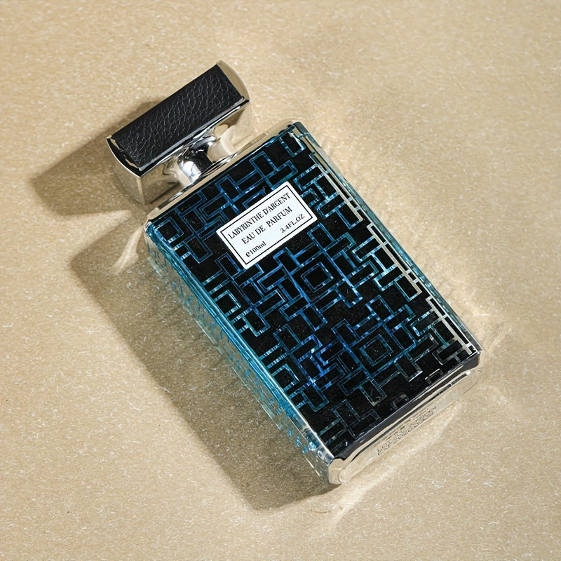 100ml Woody Eau De Parfum for Men - Long-Lasting, Refreshing Fragrance for Dating and Daily Life, Formaldehyde-Free, Fresh Scent, Perfect Gift for Him on Fathers Day