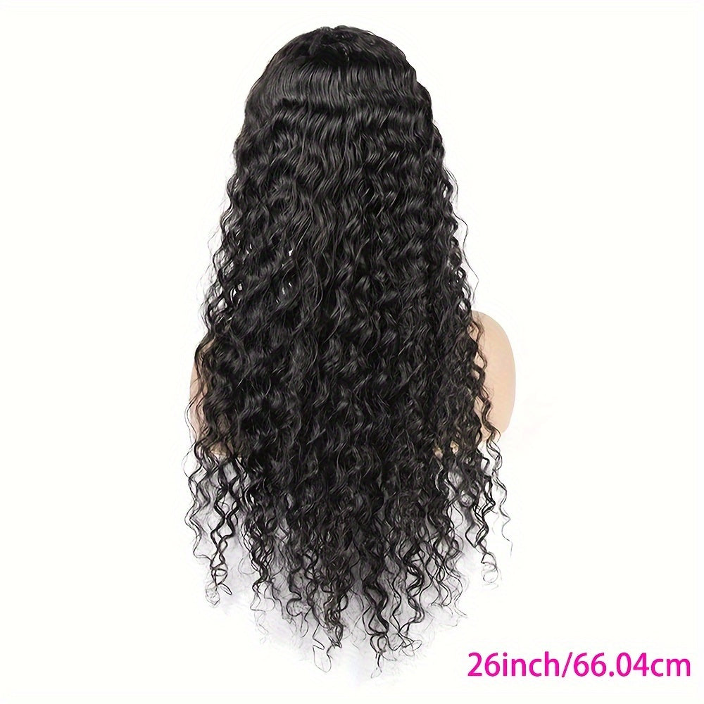200% Ready To Wear 5*5 Bye Bye Knots Wig Water Wave Human Hair Wigs 5*5 Lace Clousure Wigs For Women Pre Plucked With Baby Hair Brazilian Virgin