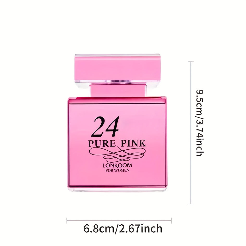 3.38oz Eau De Parfum Perfume For Women, Refreshing And Long Lasting Fragrance With Floral Fruity Notes, For Dating And Daily Life, A Perfect Gift For Her