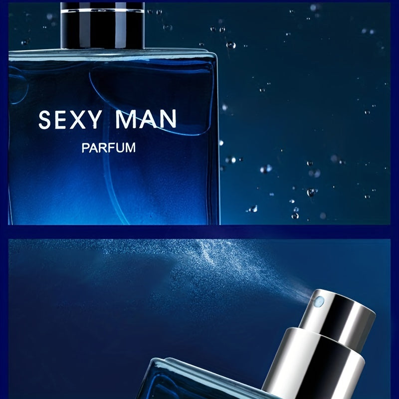 Long-lasting Cologne Perfume For Men, Temptation Manly Woody Aroma, Portable Eau De Parfum Spray For Business, Office Or Travel, Idea For Birthday Gift, 1.78 Oz Father's Day Gift