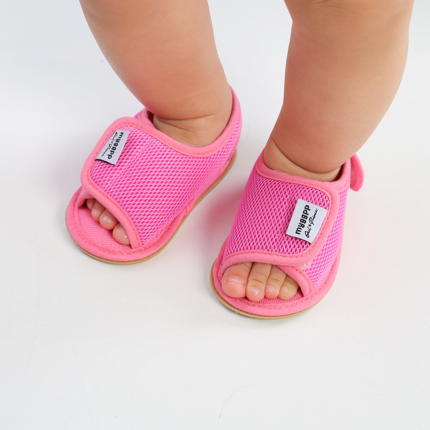 Baby Girls Boys Mesh Breathable Sandals New Soft Crib Shoes First Walker Shoes Beach Shoes For Newborn Infant, Spring And Summer