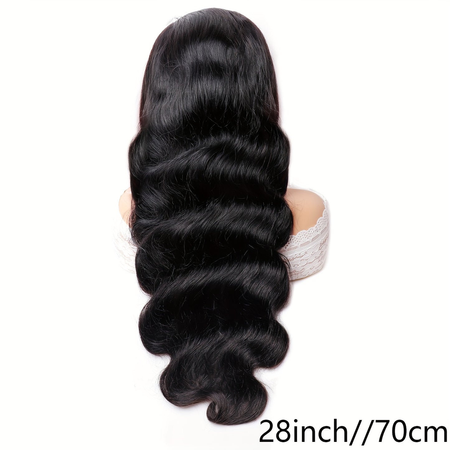 360 Lace Front Wigs Pre Plucked 150% Density Human Hair 360 HD Lace Frontal Wigs Body Wave Wig For Women With Baby Hair Natural Color (16-34 Inch, Natural Color)