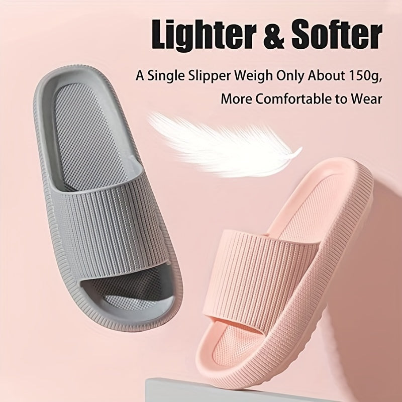 Comfort-Boosting Womens Sandals - Durable EVA, Indoor/Outdoor Versatility, Stylish Thick Sole Design