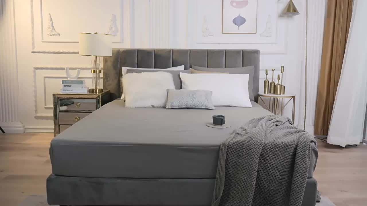 2-pack Waterproof Urine-proof Fitted Sheet, Anti-slip and Dust-proof Mattress Protector, Deep Pocket Elastic Fitted Sheet Protector, Sofa Cover, Single Bed Cover, Double Bed Sheet, Waterproof and Moisture-proof Mattress Prote