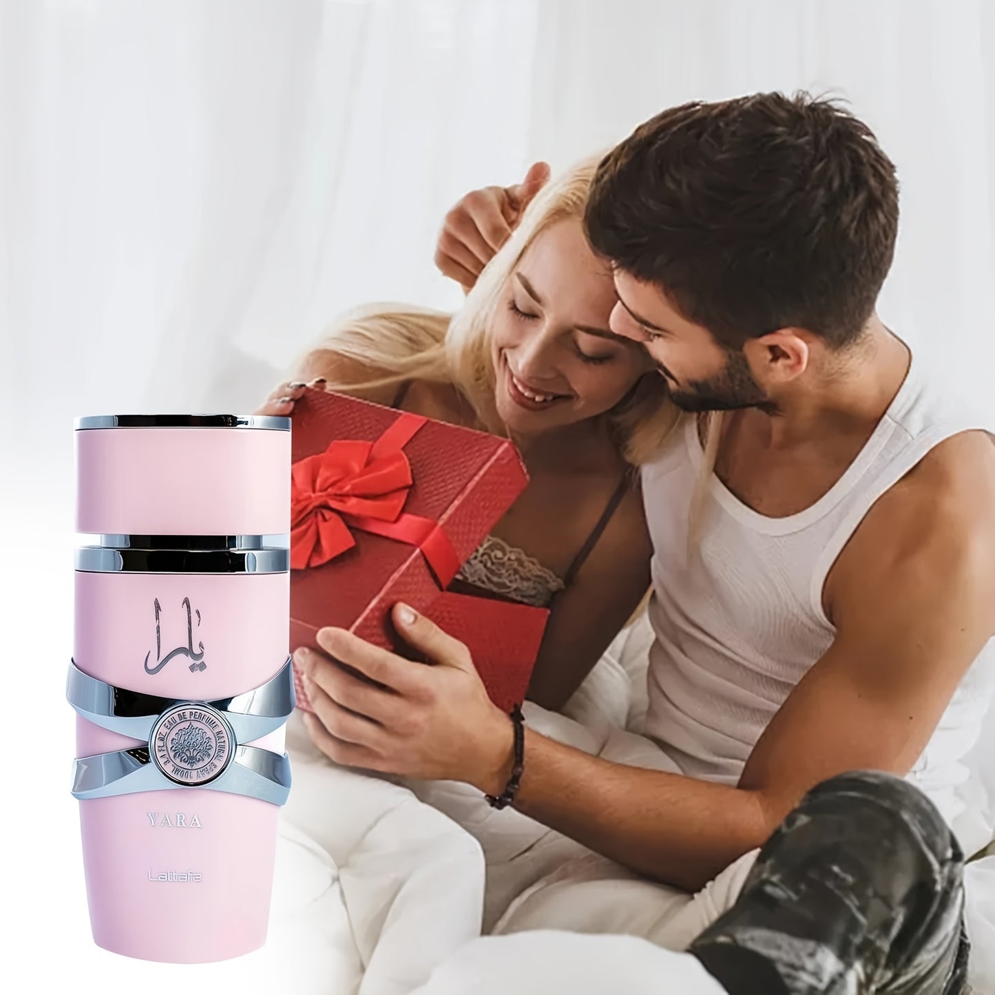 3.4 Floz Yara Eau De Parfum for Women - Long-Lasting, Seductive, and Feminine Fragrance with Rich Notes of Floral, Fruity, and Woody Scents - Perfect for Daily Wear, Special Occasions, and Gift Giving