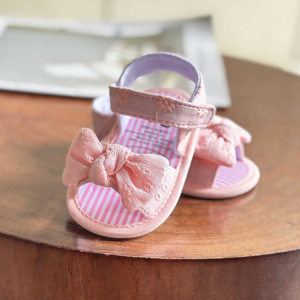Adorable Baby Girl's Sandals - Non-Slip, Breathable, Comfortable Shoes for Toddler's First Steps, Walking, and Outdoor Play - Soft, Lightweight, Easy to Wear and Remove