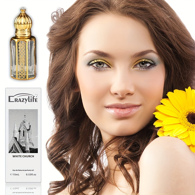 15ml Long-Lasting Floral Eau De Parfum Oil for Women - Refreshing, Formaldehyde-Free, and Alcohol-Free Perfume for Dating and Daily Life - A Perfect Gift Idea for Her