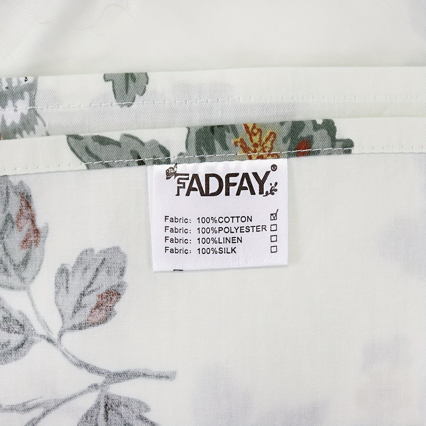 4Pcs Sheets Set Elegant Floral Bedding Shabby Beige Bird Print Flower Bed Sheet Set Vintage Farmhouse Bedding 100% Cotton Ultra Soft Girls Bedding with Deep Pocket Fitted Sheet