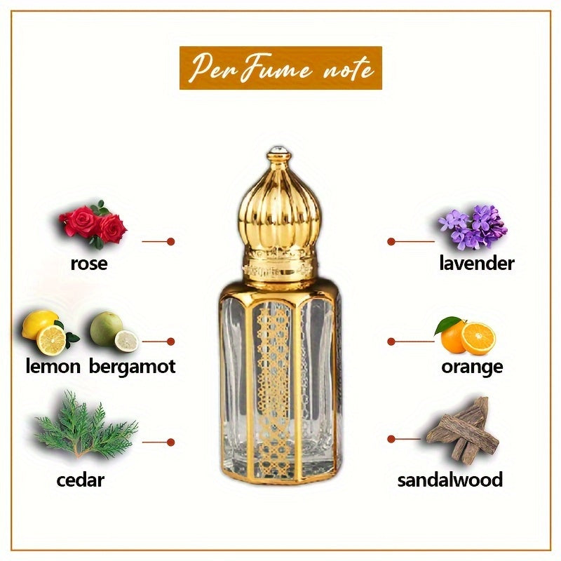 15ml Long-Lasting Floral Eau De Parfum Oil for Women - Refreshing, Formaldehyde-Free, and Alcohol-Free Perfume for Dating and Daily Life - A Perfect Gift Idea for Her