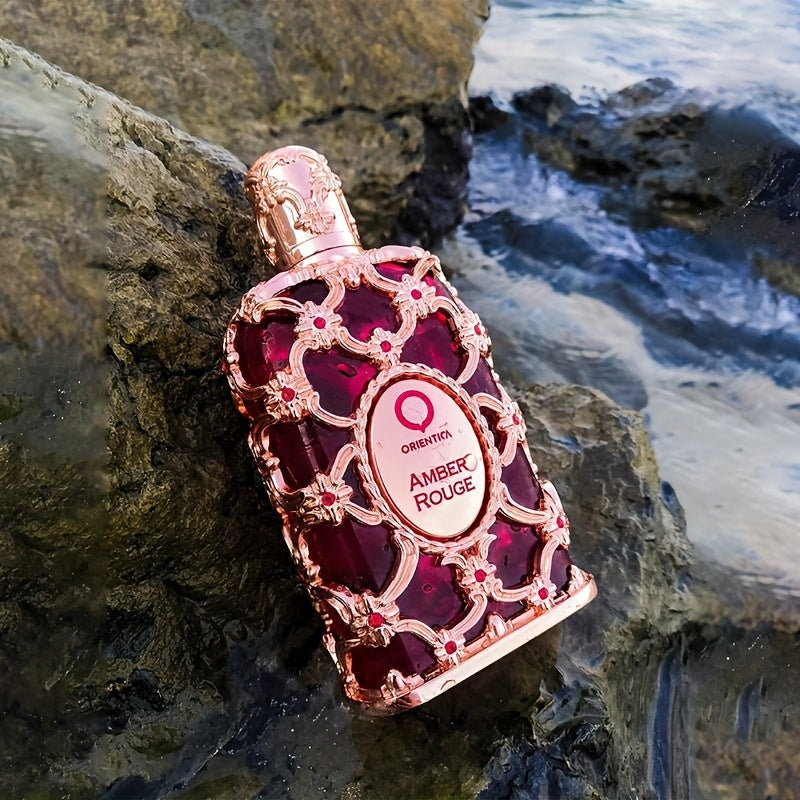 2.7 Oz Amber Rouge Cologne Eau De Parfum Spray - Unisex, Long-Lasting Fragrance, Seductive Scent for Men and Women - Grace Bliss Cologne by Amber Rouge