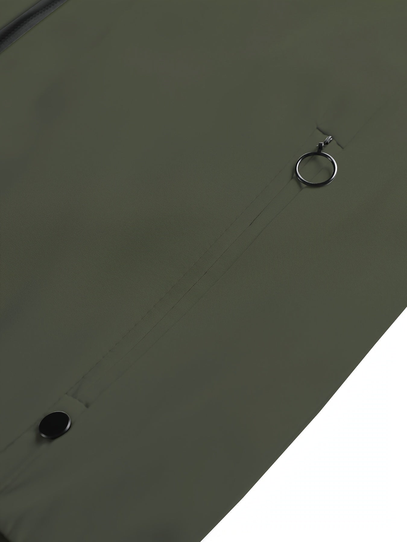 Windproof Slim Fit Long-sleeved Jacket - Casual Stand Collar Zippered Top - Suitable For Spring And Autumn