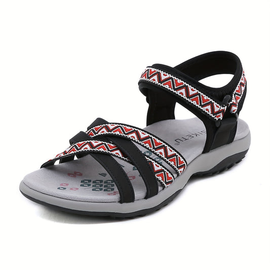 Women's Comfortable Hiking Athletic Sandals Walking Arch Support Lightweight Sandals Beach Outdoor Travel Summer Beach Sandal