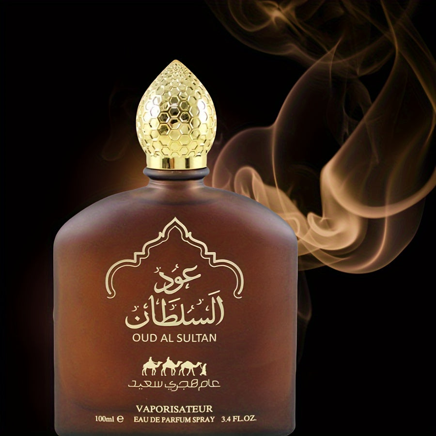 Arabian Eau De Parfum for Men & Women - 3.38oz, Long-Lasting Woody Scent with Alcohol, Paraben-Free, Ideal for Daily Wear & Dates, Parties, and Gifting