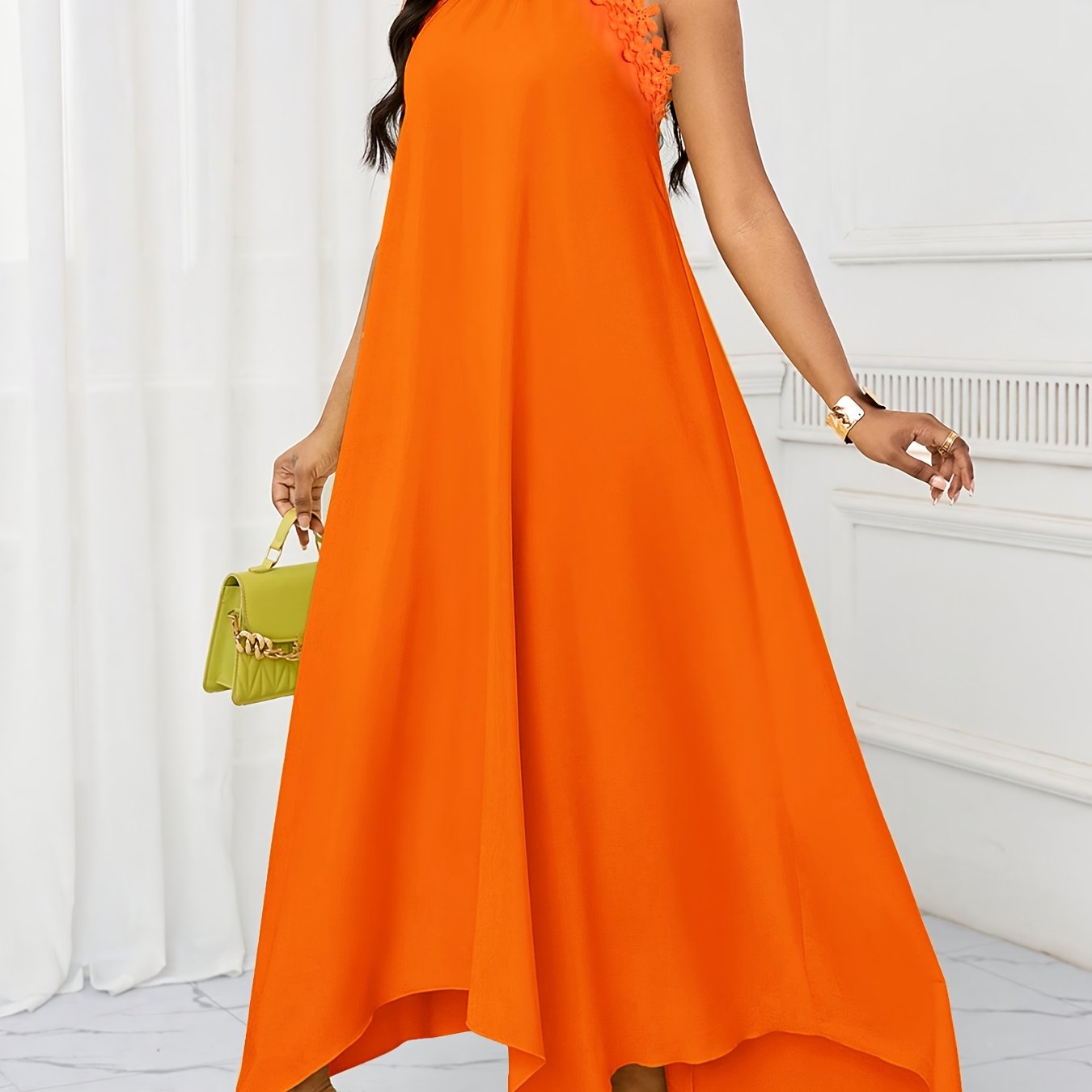 Dresses for Women Women'S Fashionable And Elegant Temperament Versatile Off-Shoulder Lacy Women'S Dress Women Plus Size