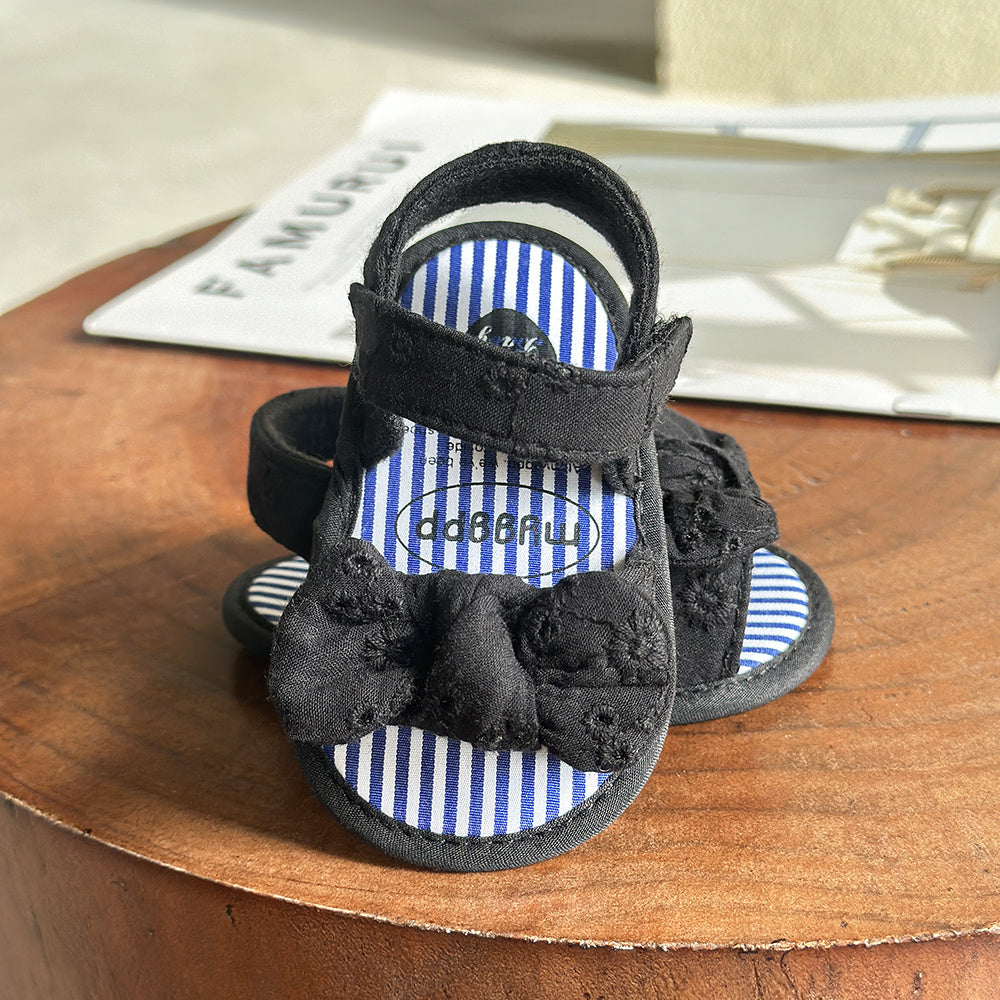 Adorable Baby Girl's Sandals - Non-Slip, Breathable, Comfortable Shoes for Toddler's First Steps, Walking, and Outdoor Play - Soft, Lightweight, Easy to Wear and Remove