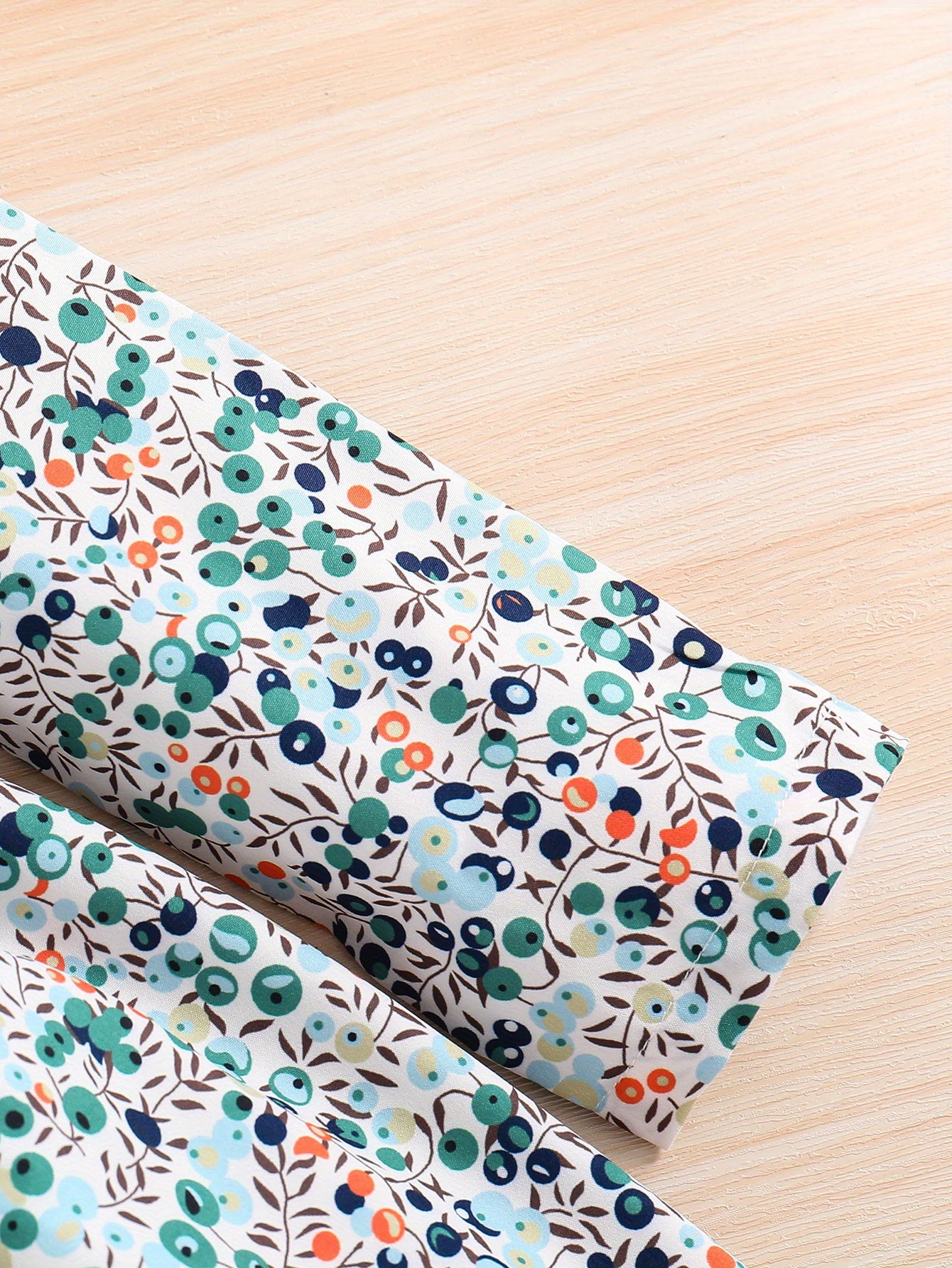 Girls 2pcs Long Sleeve Dress & Ribbed Cardigan Coat Set Floral Print Elegant Jacket Top Casual Kids Clothes Spring Fall