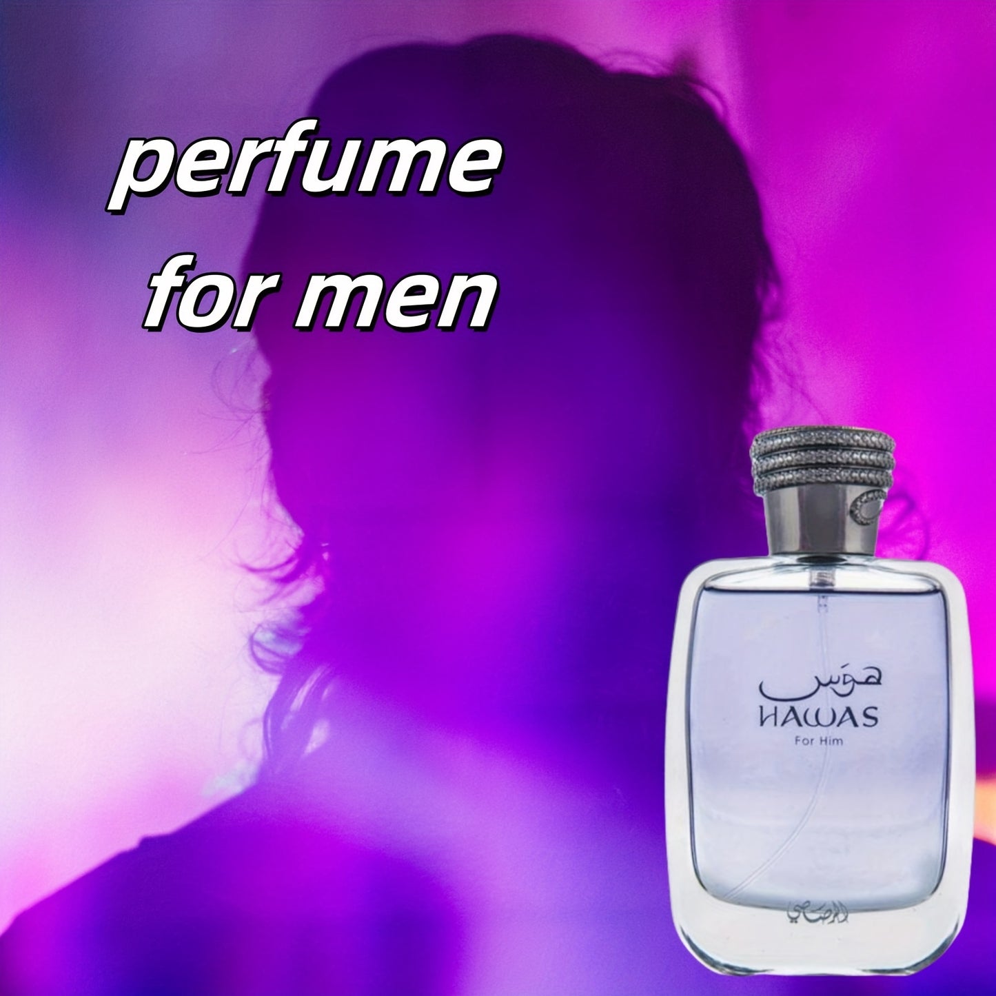 Hawas Cologne For Men, Men Eau De Parfum Spray, - Long Lasting Fragrance Spray 100 Ml