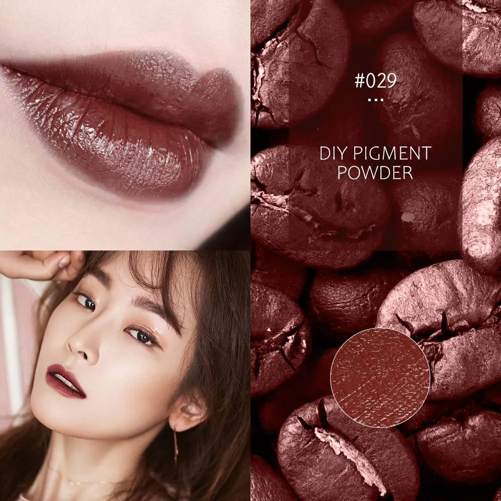 65 Colors Mica Powder For Lip Gloss DIY Lipstick Pigment Powder for Epoxy Resin Soap Making Slime Homemade Lipgloss Supplies