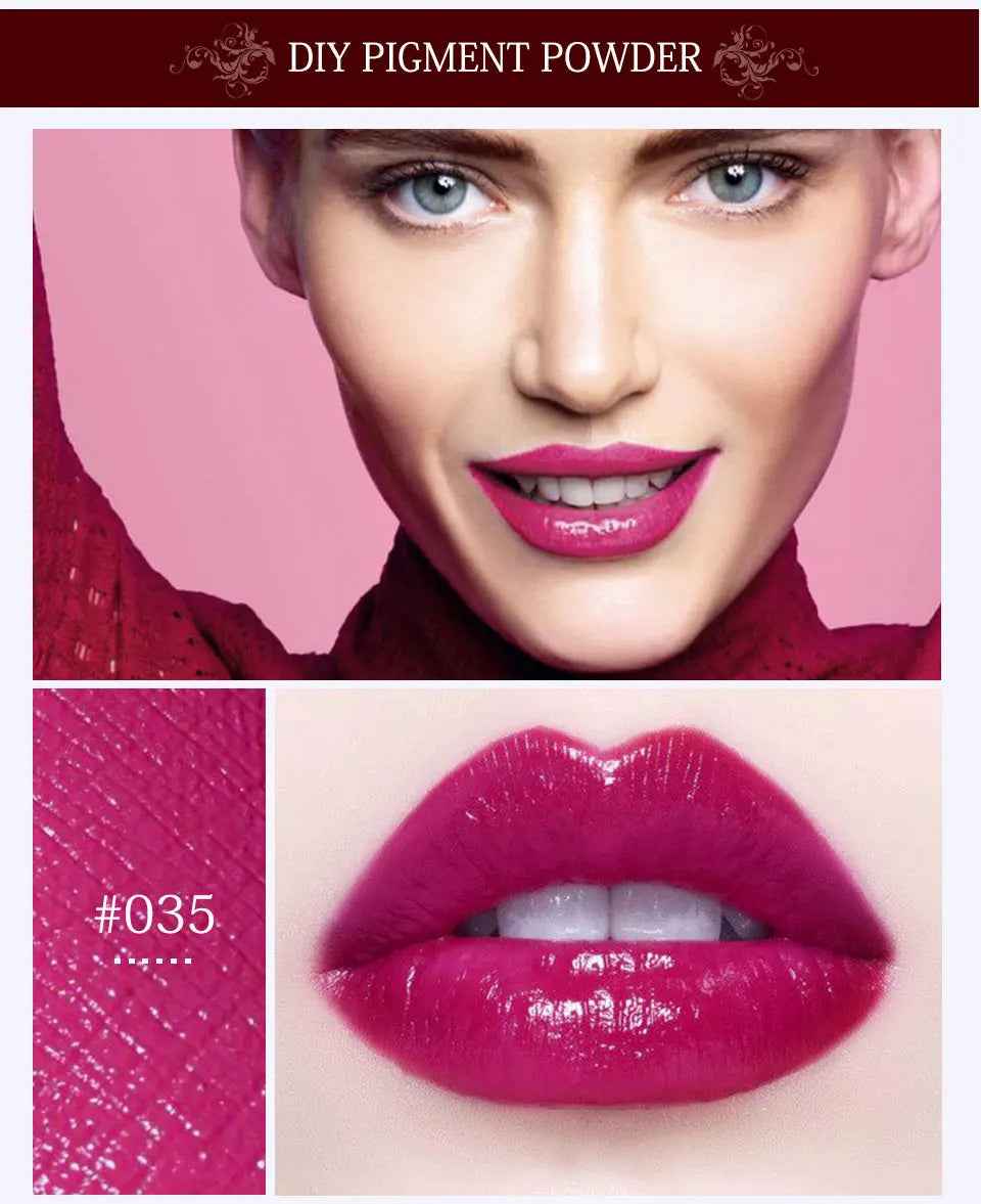 65 Colors Mica Powder For Lip Gloss DIY Lipstick Pigment Powder for Epoxy Resin Soap Making Slime Homemade Lipgloss Supplies