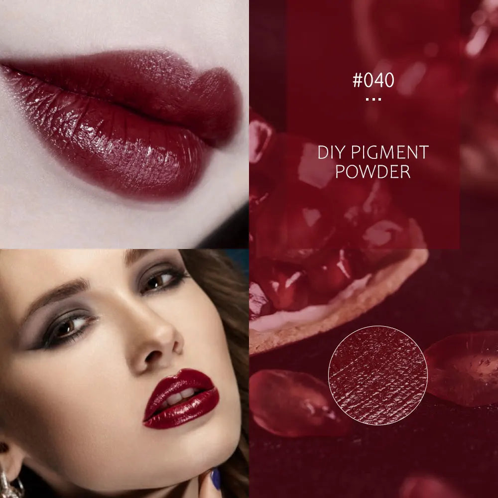 65 Colors Mica Powder For Lip Gloss DIY Lipstick Pigment Powder for Epoxy Resin Soap Making Slime Homemade Lipgloss Supplies