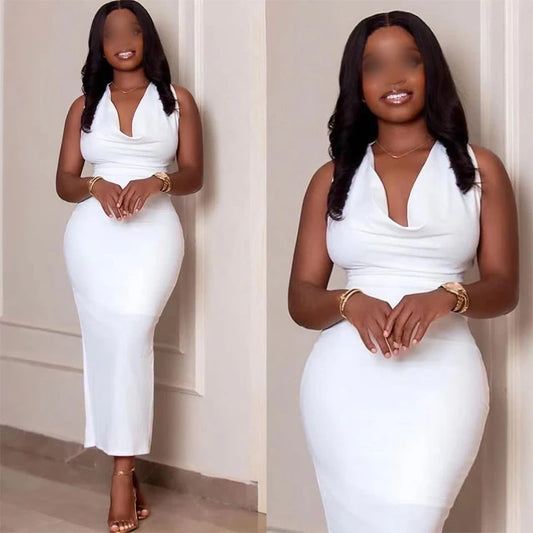 5967 Products Women's Clothing Lady Dresses Ladies Summer Temperament Sequined Slim Hip Little Black Women Casual Dress