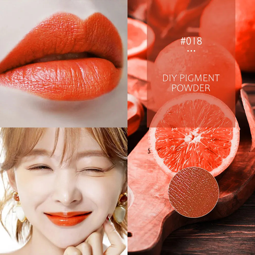 65 Colors Mica Powder For Lip Gloss DIY Lipstick Pigment Powder for Epoxy Resin Soap Making Slime Homemade Lipgloss Supplies