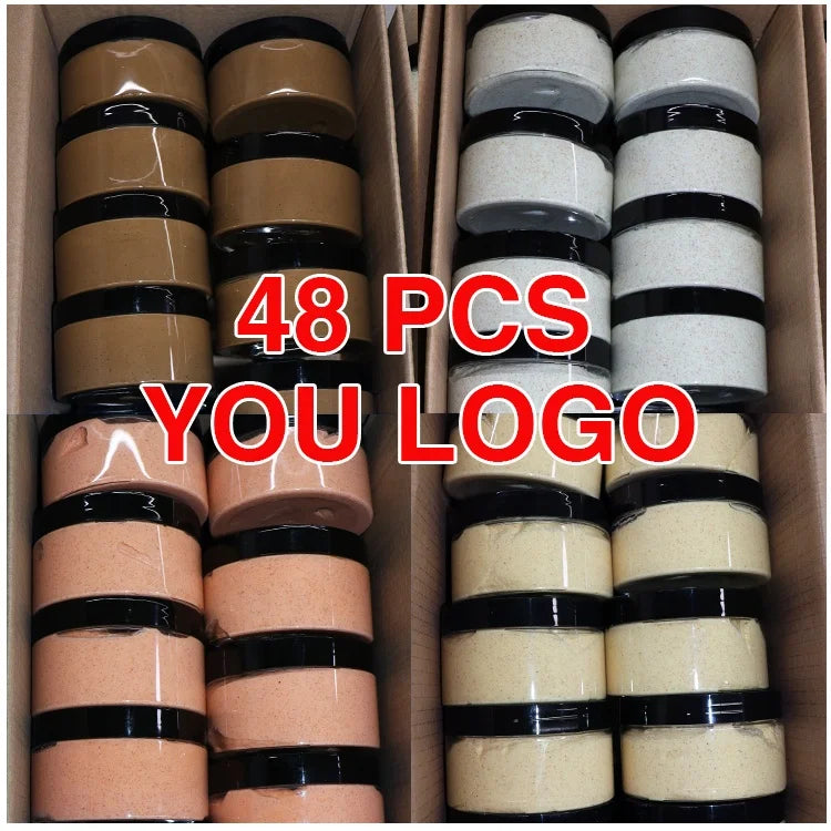 Organic Lemon Tumeric Skin Doctor Exfolianting Anti Acne Scar Brightening Lightening Face Scrub Cream for Man and Woman